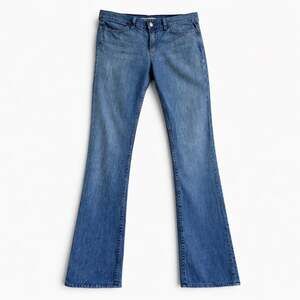 Habitual Bootcut 'Rock On' Blue Denim Jeans Low Rise 100% Cotton Made USA Sz 29